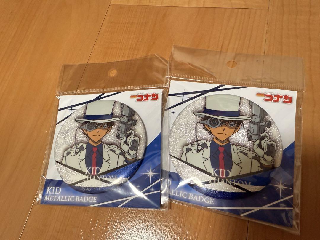 怪盗キッド コナンプラザ 缶バッジ 名探偵コナンプラザ ジュエリーハート缶バッジ 怪盗キッド