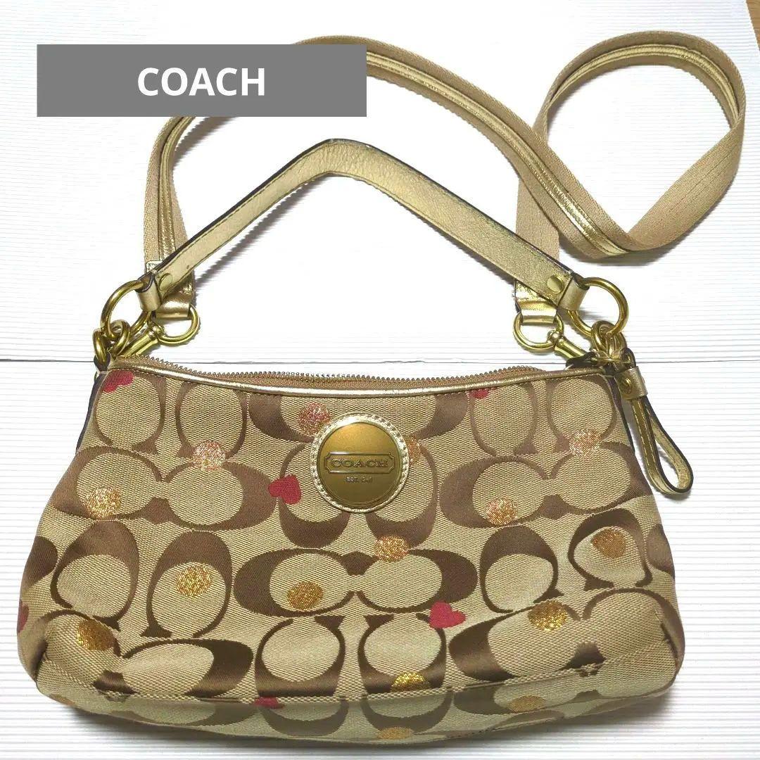 COACH コーチ 2way ショルダーバッグ