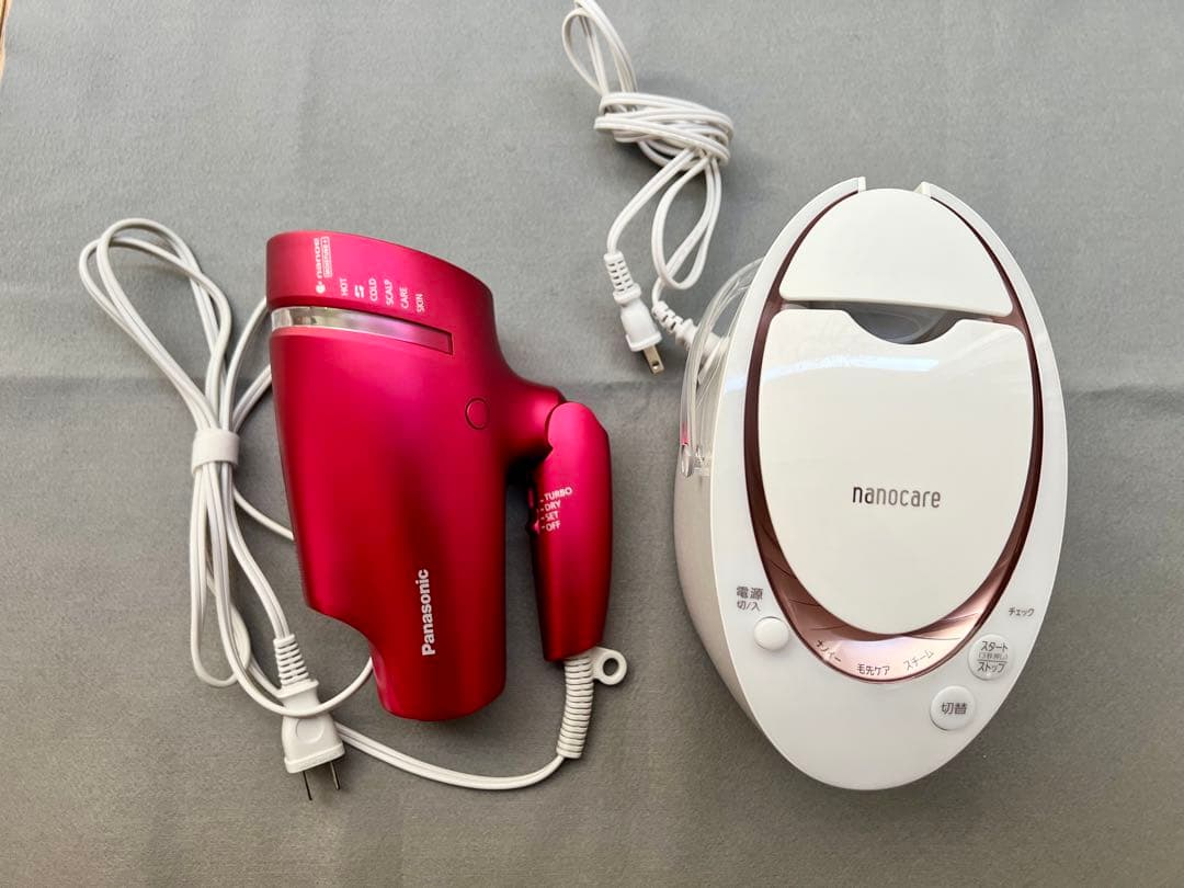 【ピザ様専用】Panasonic ナノケア ヘアドライヤー &フェイススチーマー