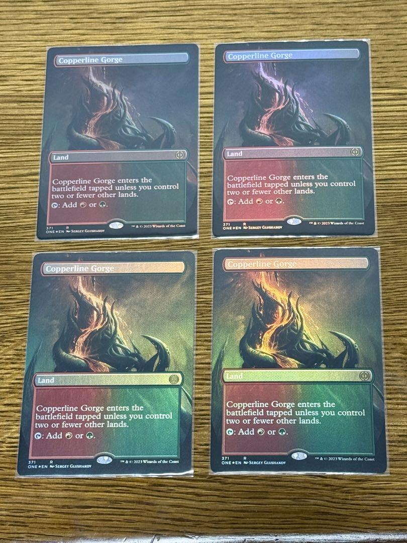 MTG 銅線の地溝 英語foil4枚セット - メルカリ