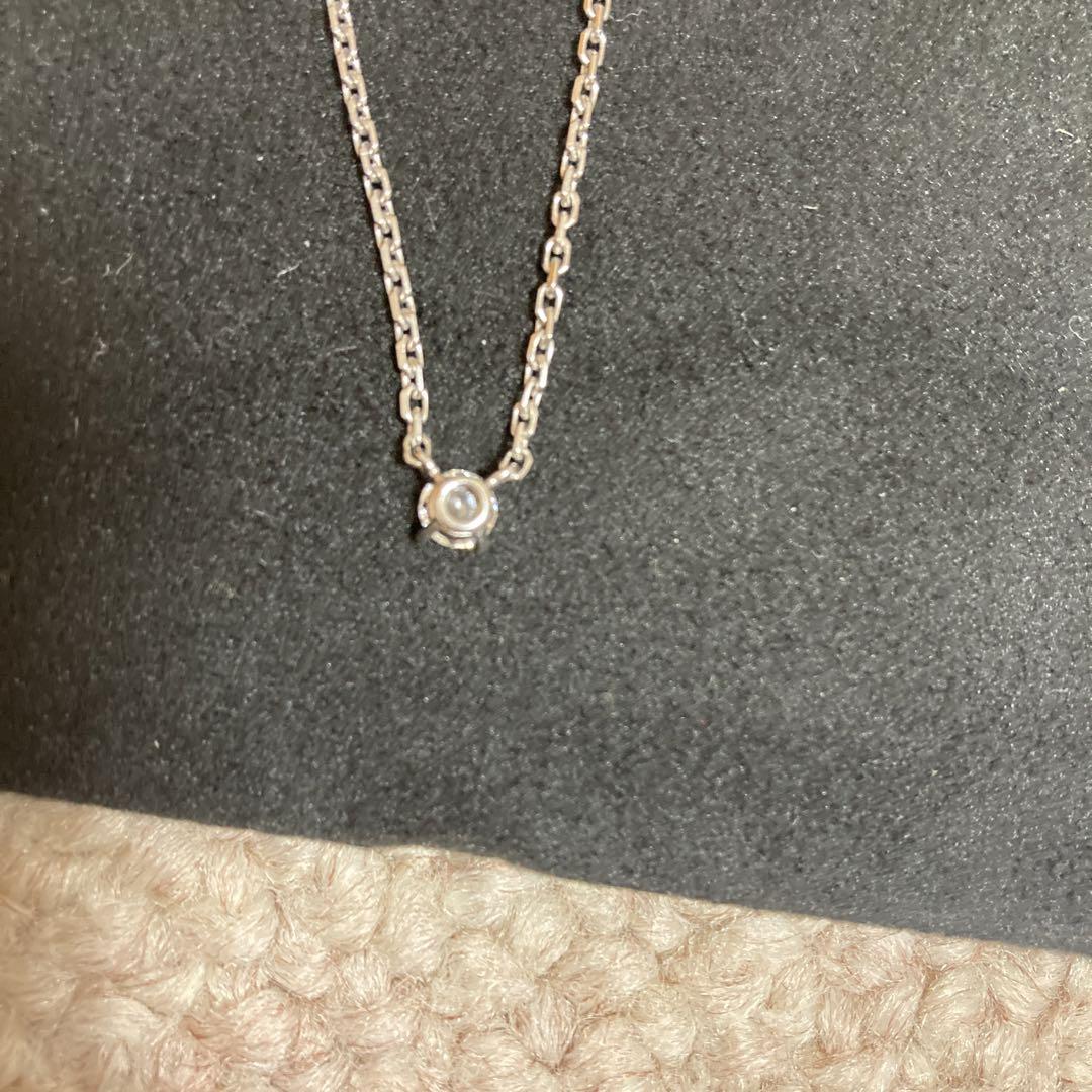 【限定セール！】 Cartier 1895 ネックレス ホワイトゴールド 0.24カラット - メルカリ アクセサリー