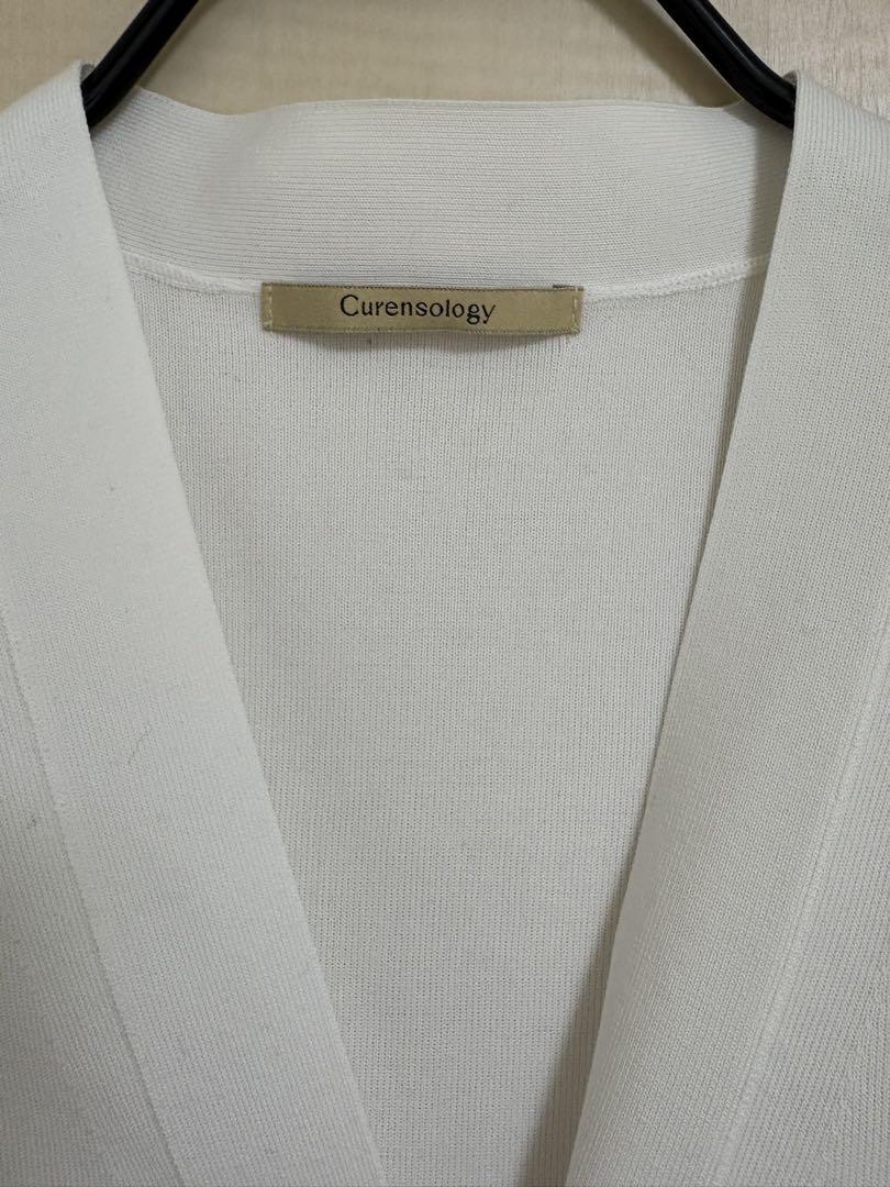 【美品】Curensology コットンアセテートボタン　ジレ