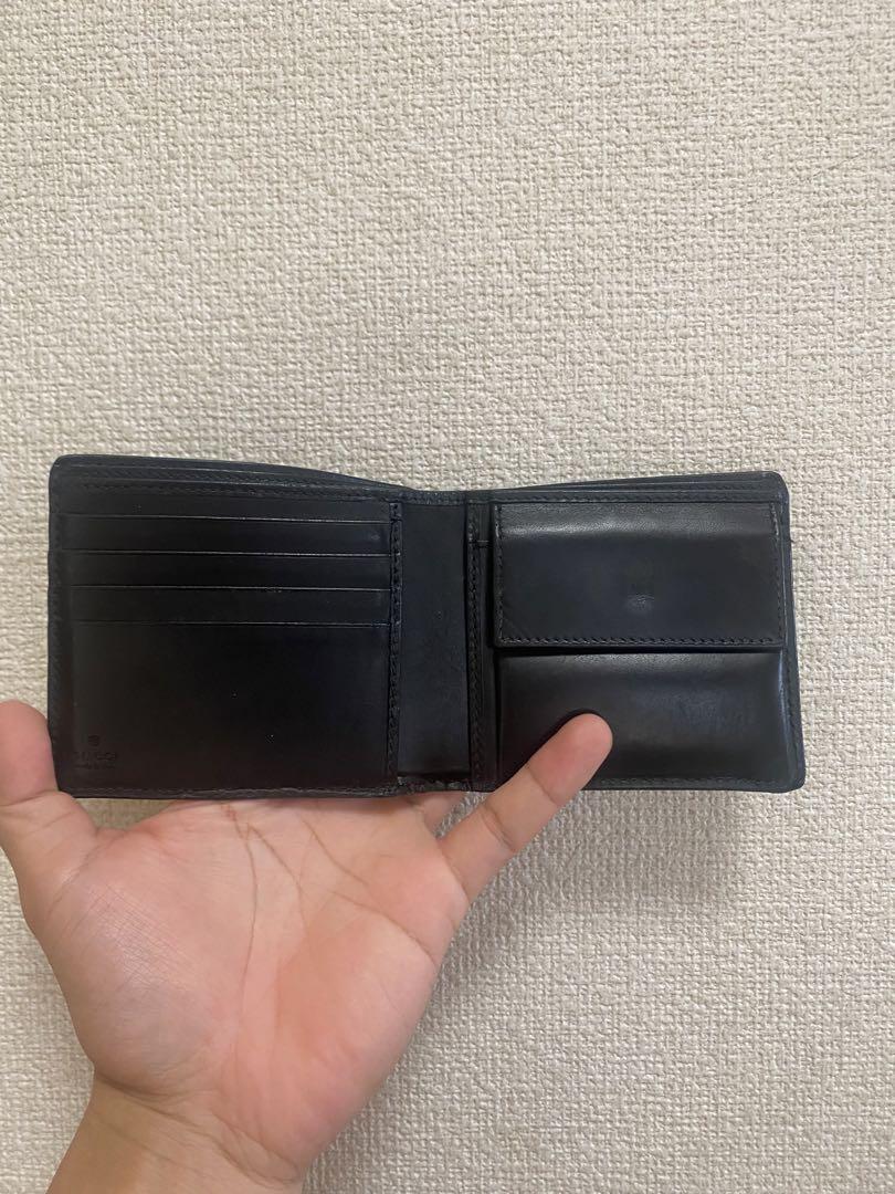 GUCCI ブラック 二つ折り財布
