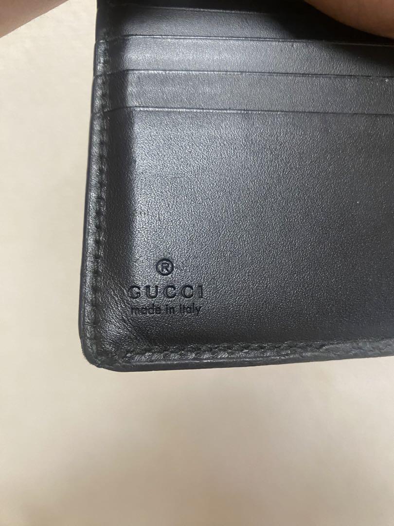 GUCCI ブラック 二つ折り財布