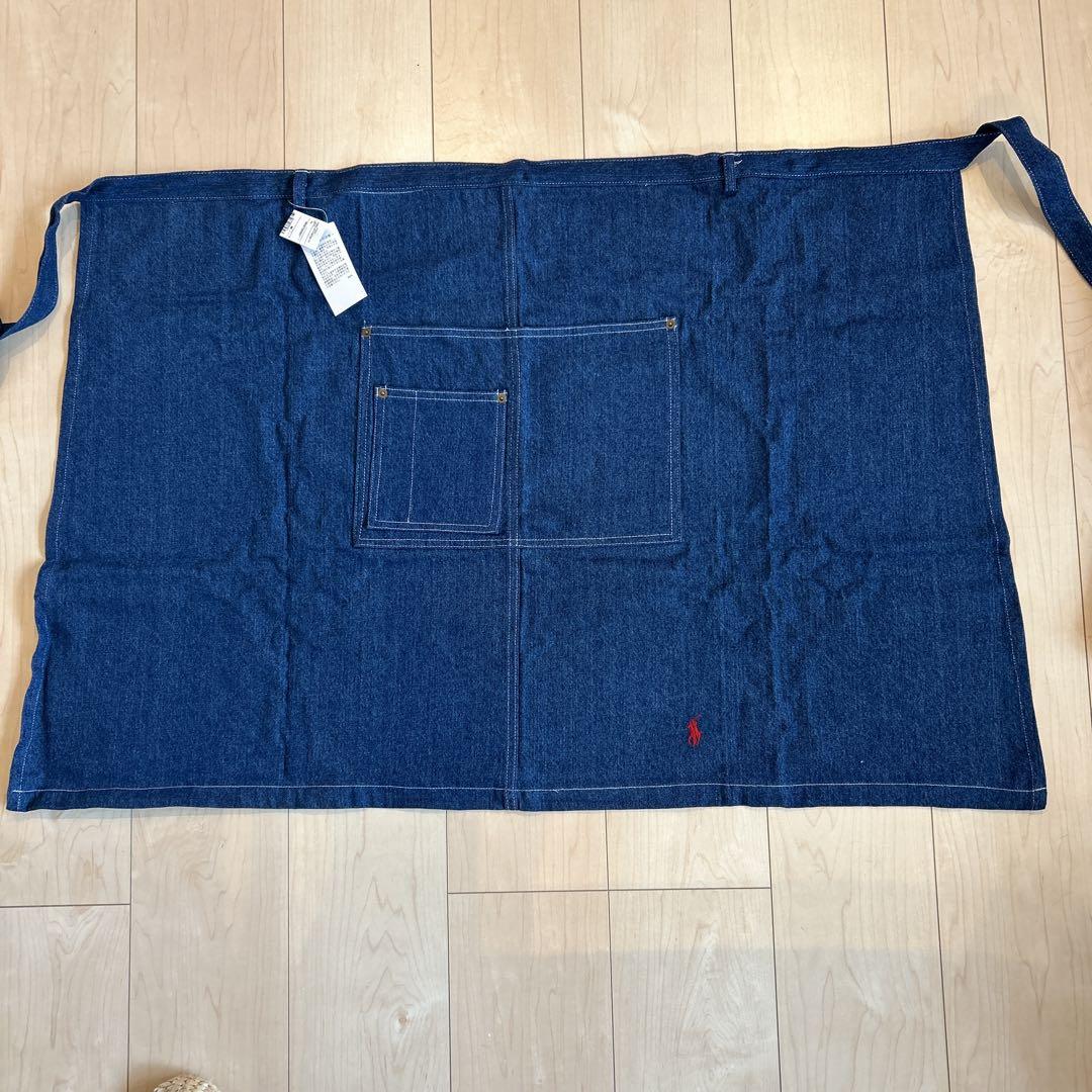 Ralph Lauren デニムエプロン 2ポケット付き