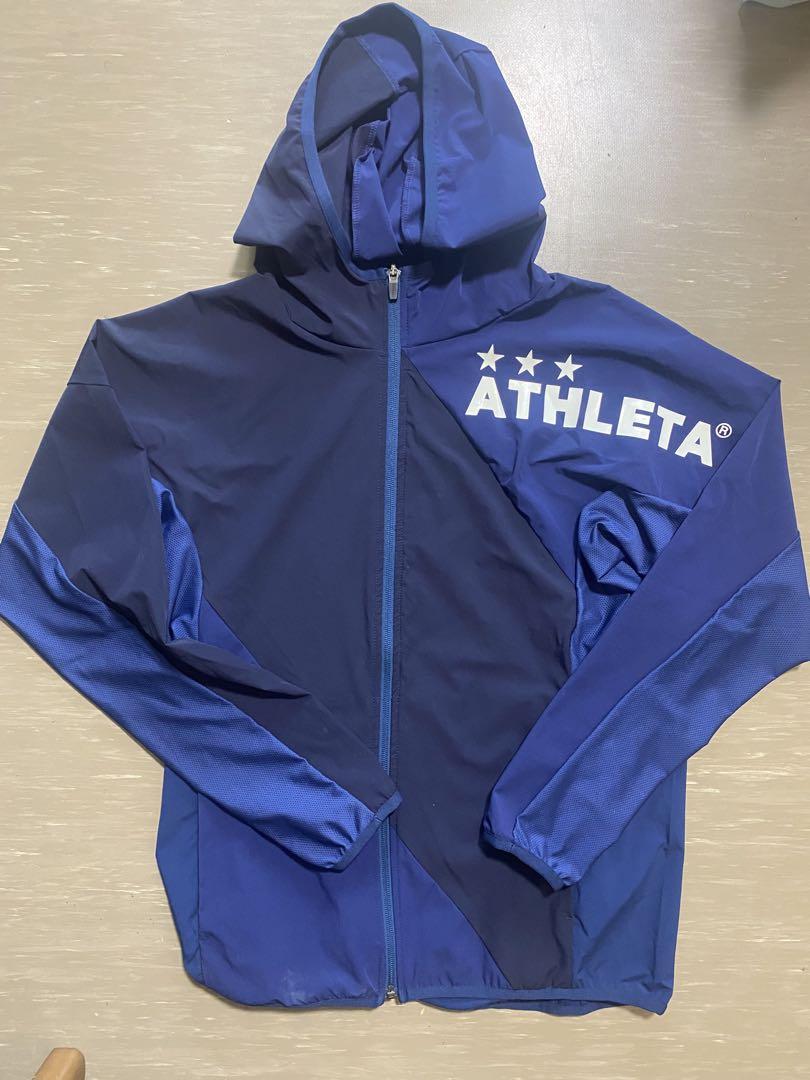 ATHLETA ピステ・ウィンドブレーカー Lサイズ ネイビー