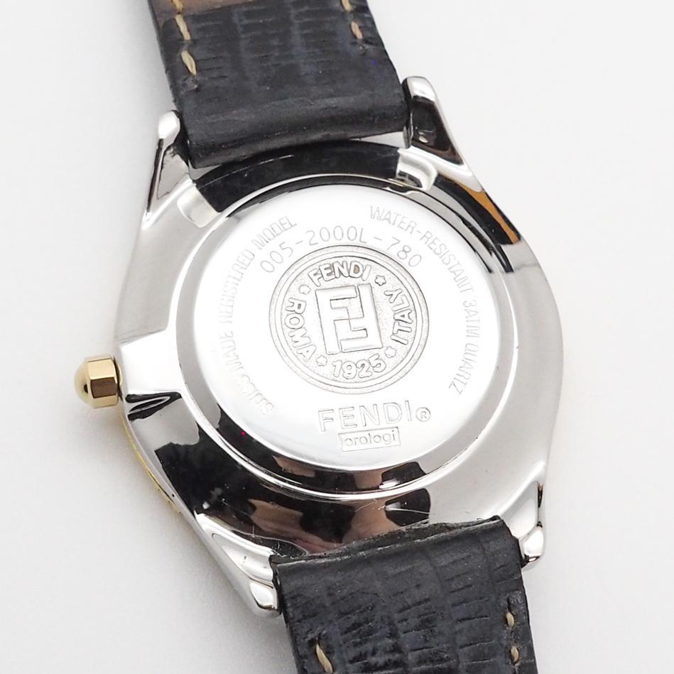 新品定番人気 希少 FENDI 腕時計 ブラック レザー クラシカル ラウンド ヴィンテージ nDJXc-m23700503034 超激得国産