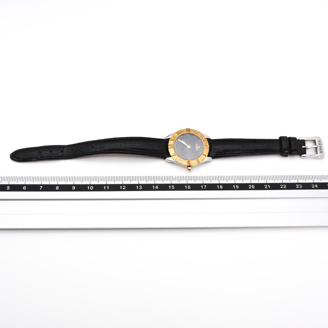新品定番人気 希少 FENDI 腕時計 ブラック レザー クラシカル ラウンド ヴィンテージ nDJXc-m23700503034 超激得国産