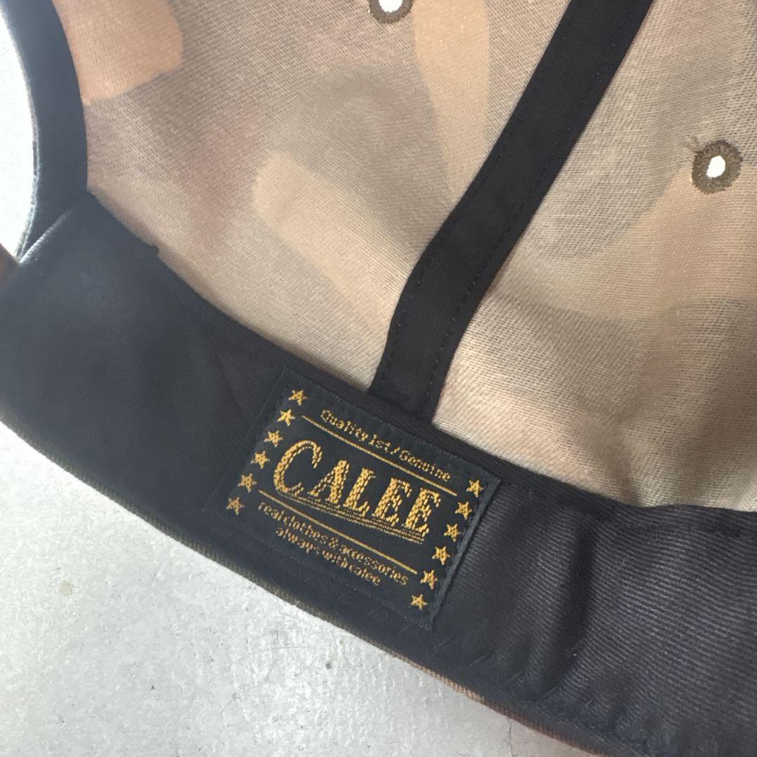 美品　CALEE キャリー　カモキャップ