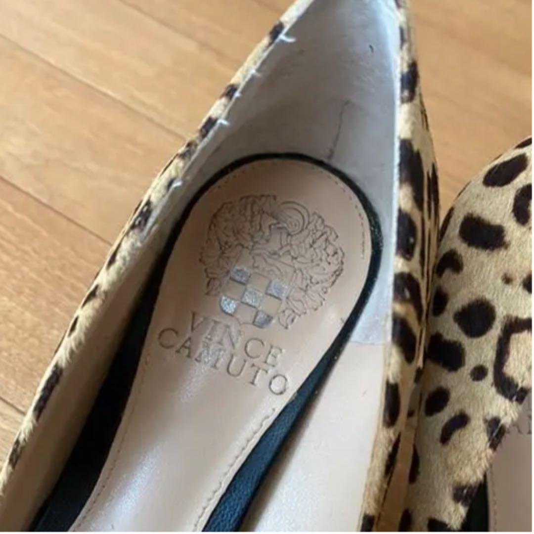 Vince レオパードハラコパンプス ヒョウ柄 xTbw8-m23702539606 Camuto ヴィンスカムート HOT得価