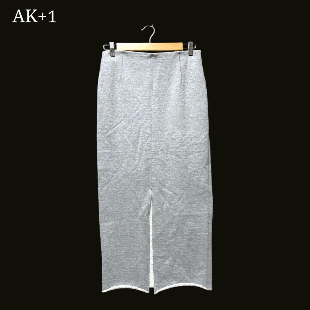 AK+1 BEAMS 裏毛スリットタイトスカート ビームス