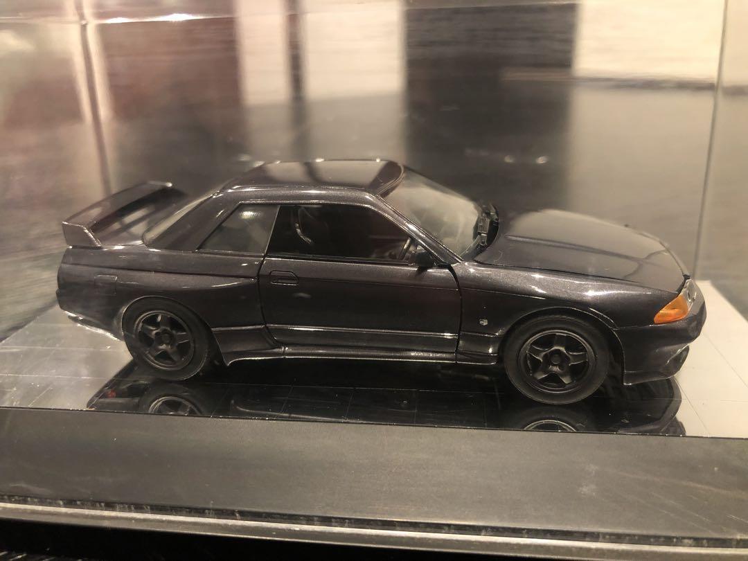 ロッソ 1/43 スカイライン GT-R ニスモ R32 ガングレーメタリック Make Up Co., Ltd. / NISSAN SKYLINE GT-R (NISMO BNR32 CRS