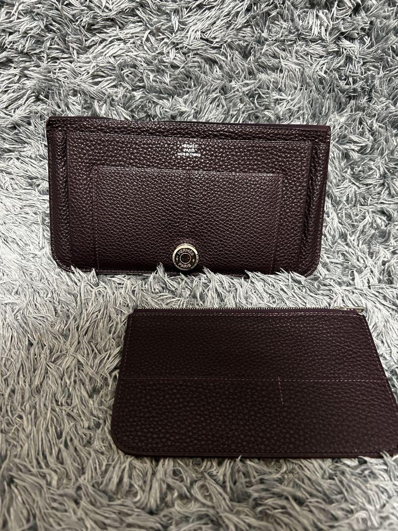 【美品・正規品】刻印⬜︎L 2008年製HERMES ドゴンGM ディープパープル