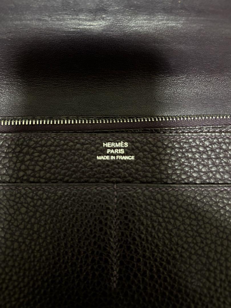 【美品・正規品】刻印⬜︎L 2008年製HERMES ドゴンGM ディープパープル