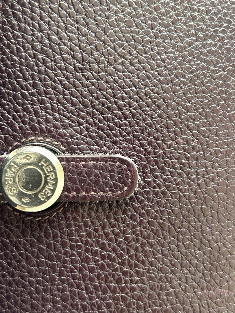 【美品・正規品】刻印⬜︎L 2008年製HERMES ドゴンGM ディープパープル