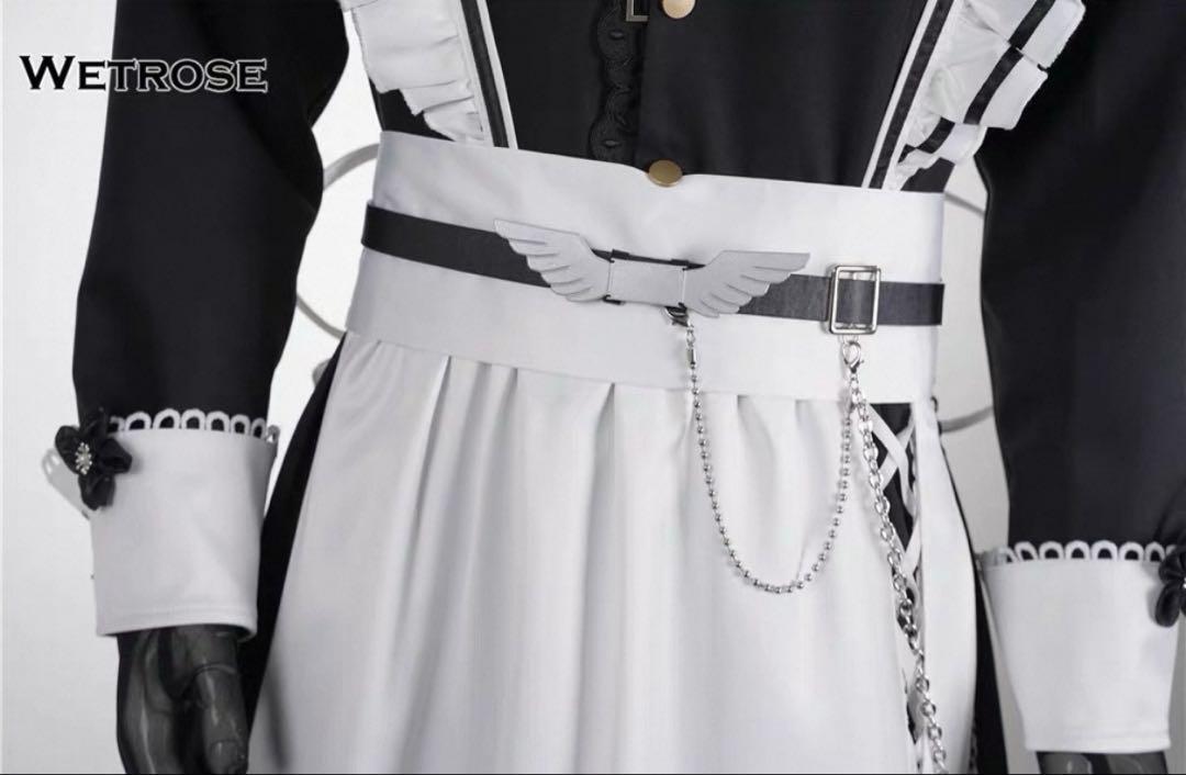 【にこ出品】Mサイズ 叶 にじさんじメイド服　コスプレ衣装