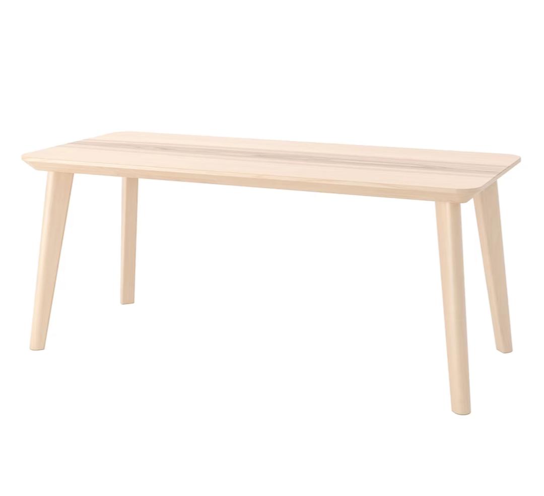 2022福袋】 イケア 未開封新品 LISABO cm コーヒーテーブル118x50