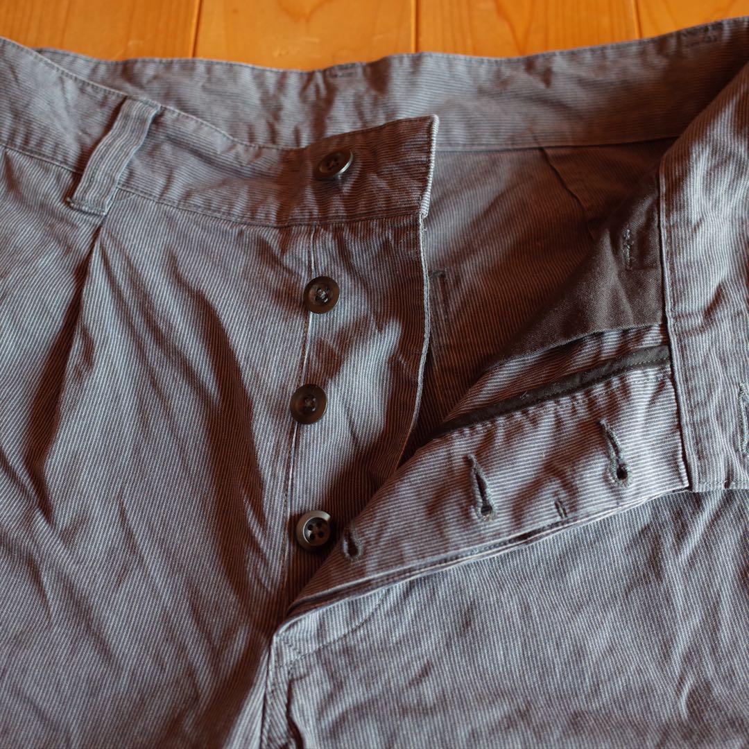 MHL. エムエイチエル マーガレットハウエル コットンウール　パンツ　L