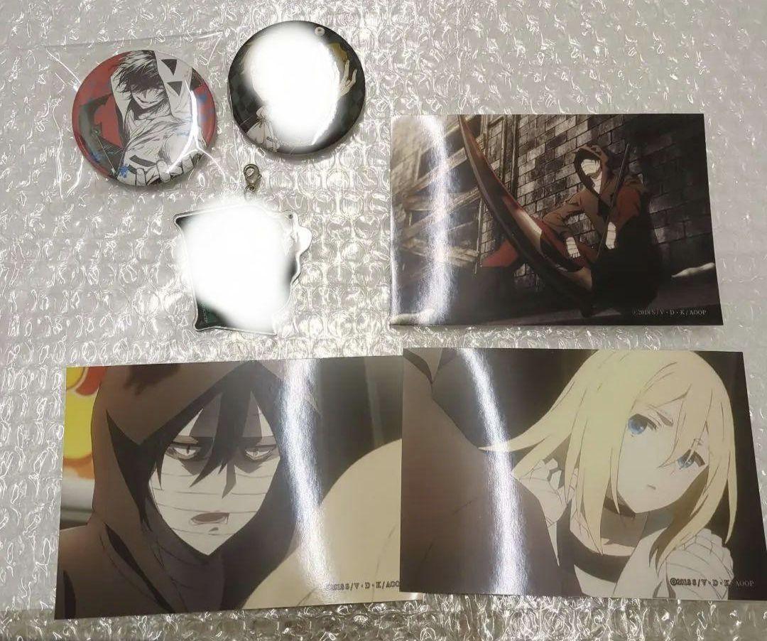 殺戮の天使 ザック、レイチェル ブロマイド 缶バッジ