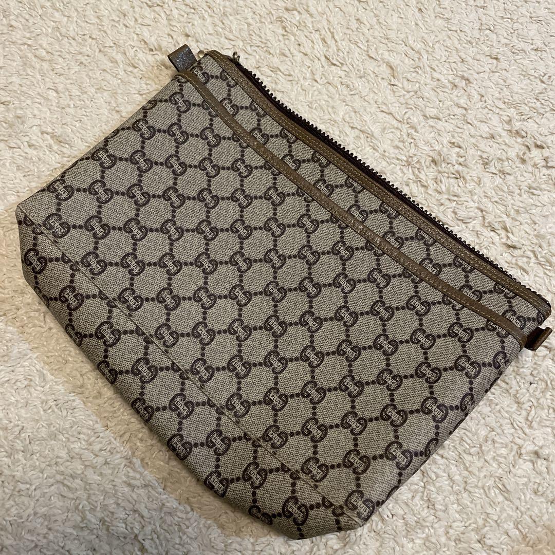 GUCCI GGパターン クラッチバッグ - メルカリ