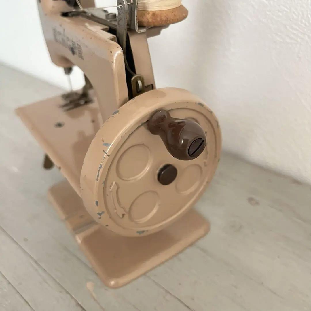 アンティーク ヴィンテージ SINGERシンガー トイミシン 美品　糸付き