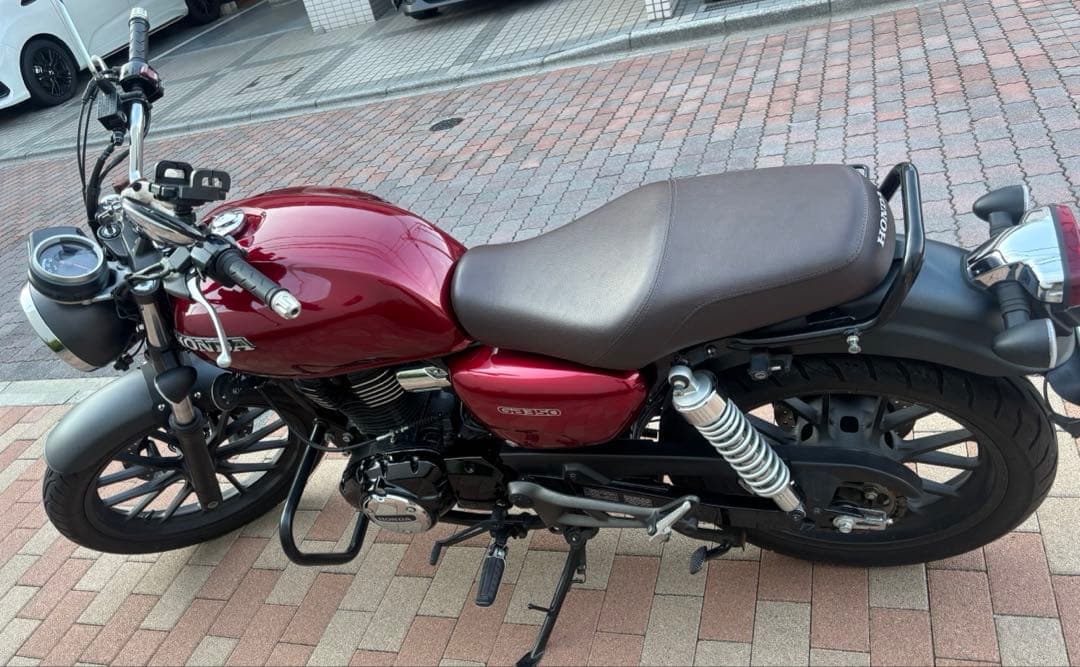 純正GB350cc HONDA(ホンダ)単気筒バイク 赤 純正GB350cc HONDA(ホンダ)単気筒バイク 赤