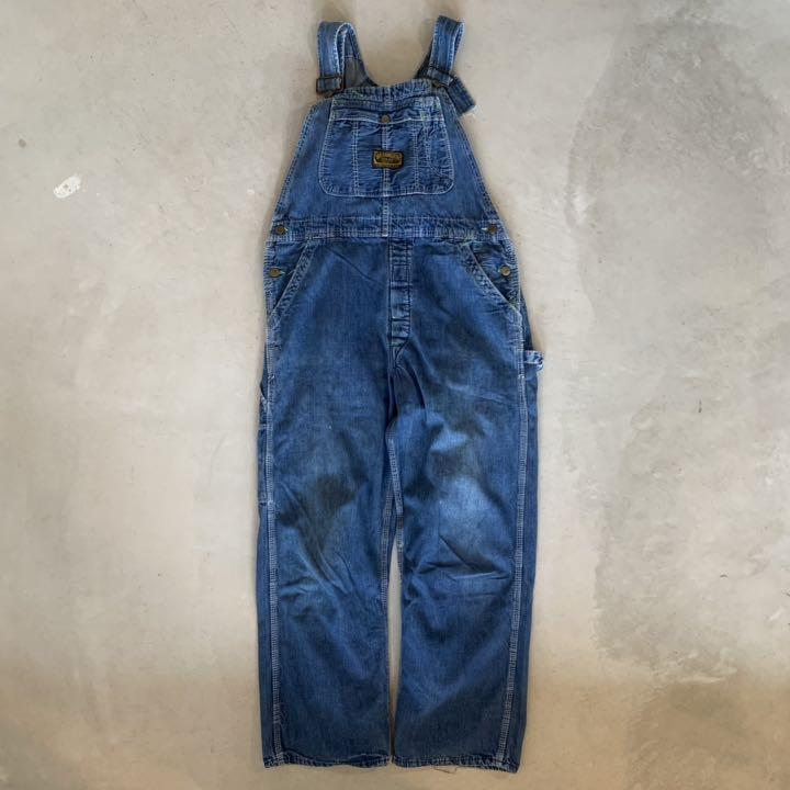 Vintage WASHINGTON DEE CEE デニムオーバーオール vzbXU-m23715446835 超歓迎定番