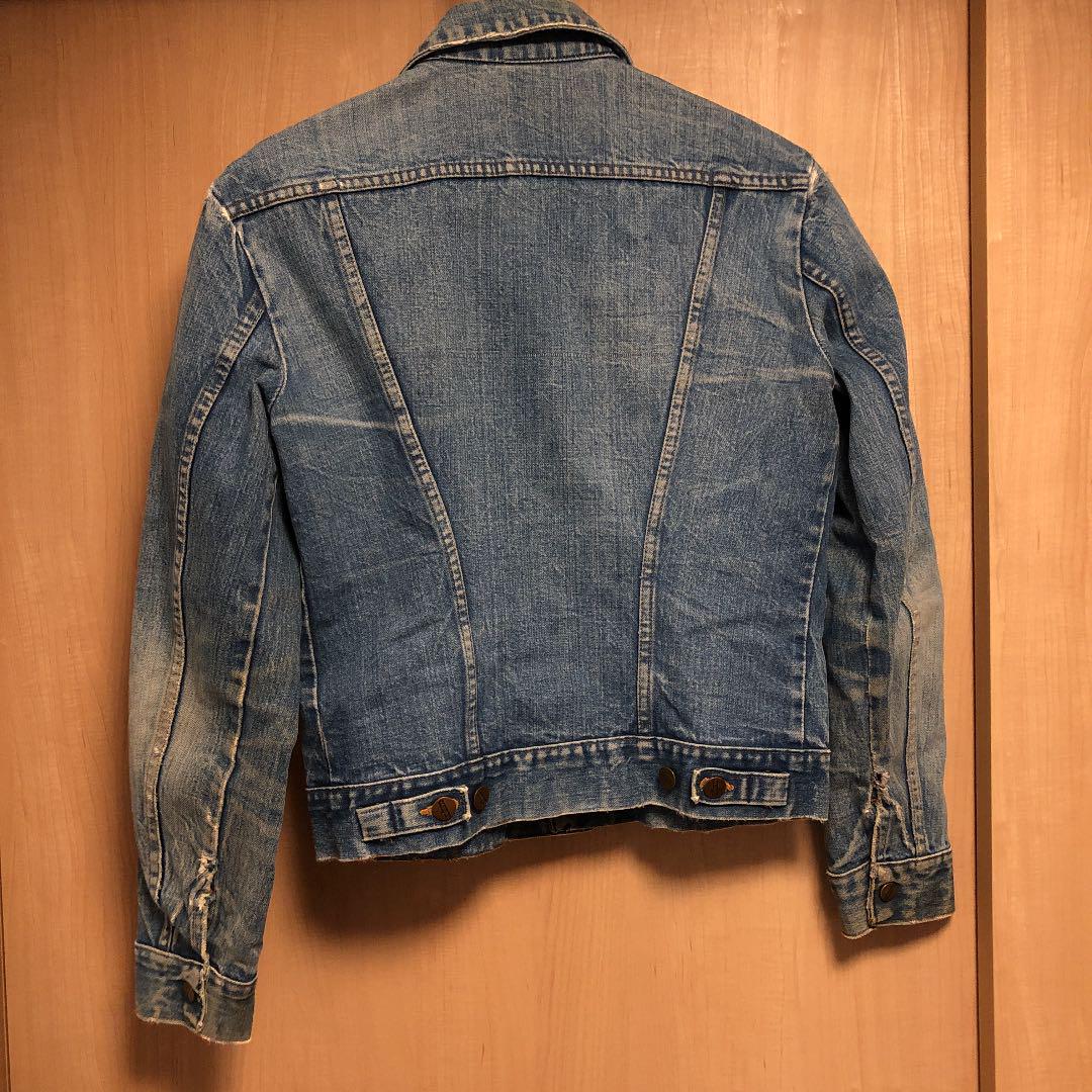 70s wrangler denim jacket エディスリマン着 ピン付き 70s wrangler denim jacket エディスリマン着 ピン付き