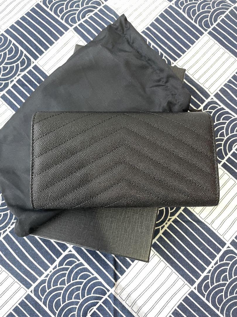 SAINT LAURENT サンローラン フラップロングウォレット