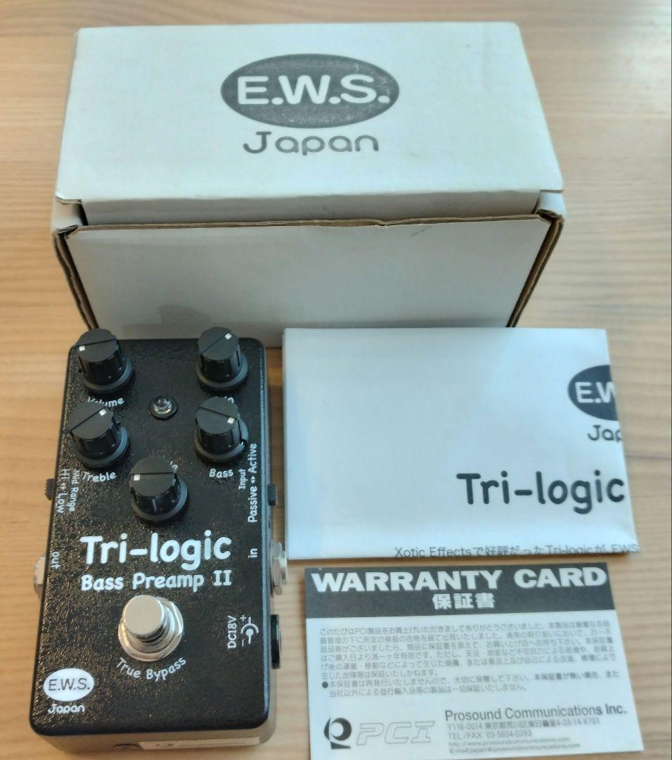 【トム】E.W.S. Tri-logic Bass Preamp II