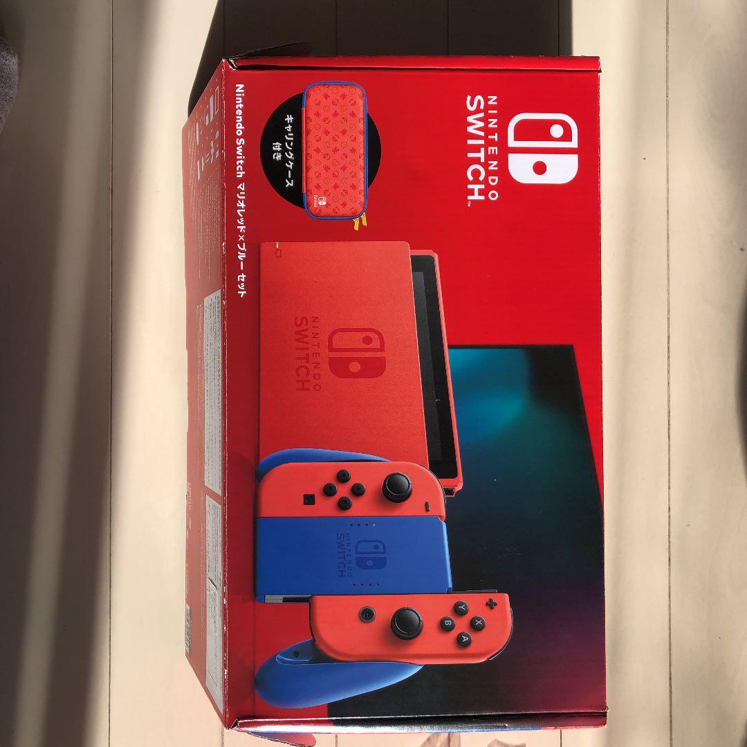 Nintendo Switch 本体 マリオレッド×ブルーセット 速くおよび自由な Nintendo Switch 本体 マリオレッド×ブルーセット 速くおよび自由な