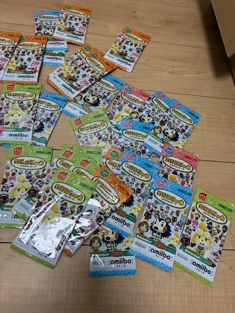 ☆新品未開封品☆任天堂　どうぶつの森　amiiboカード　まとめ売り 41セット