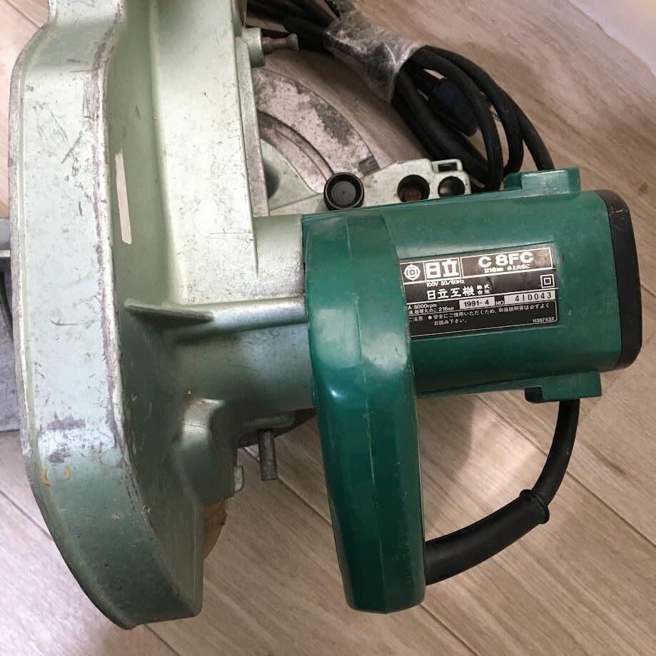 【AJ】HiKOKI C8FC(N) 卓上丸のこ 電動工具 ハイコーキ ★