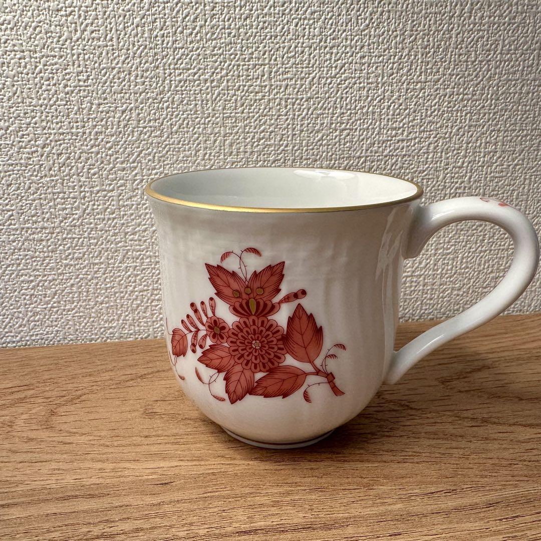 【マツ】ヘレンド　花器　アポニー　ピンク アポニー・ベビーピンク] ミッドマグ