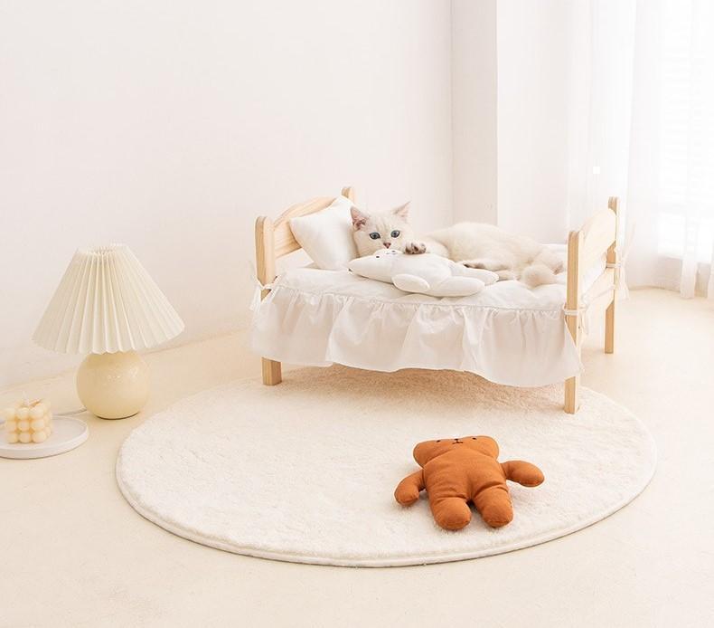 ペット用ベッド 猫犬ペット  猫 小型犬  木製ベッド 猫ベッド 犬ベッド