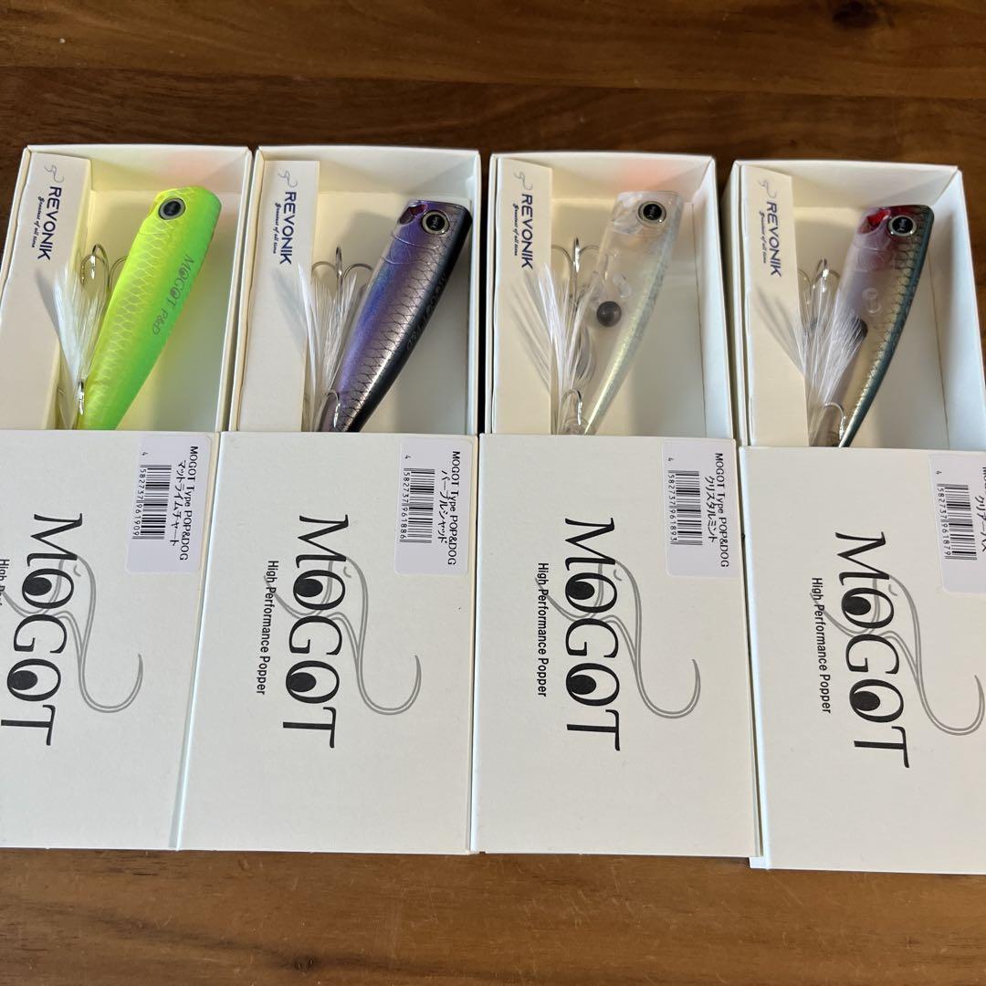 レヴォニック　MOGOT Type ポップアンドドッグ　4色セット　モゴット
