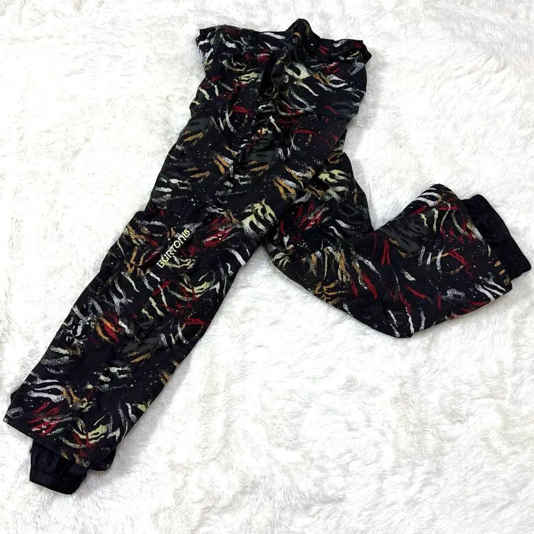 BURTON スノーボードパンツ 派手カモ柄 Mサイズ E-31M BURTON