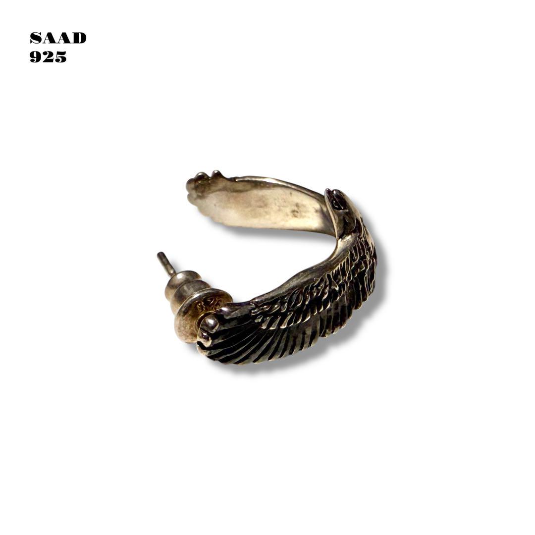 ファッション通販 安い サード SAAD 未使用品！ ピアス 片耳 銀 シルバー 925 SILVER アクセサリー