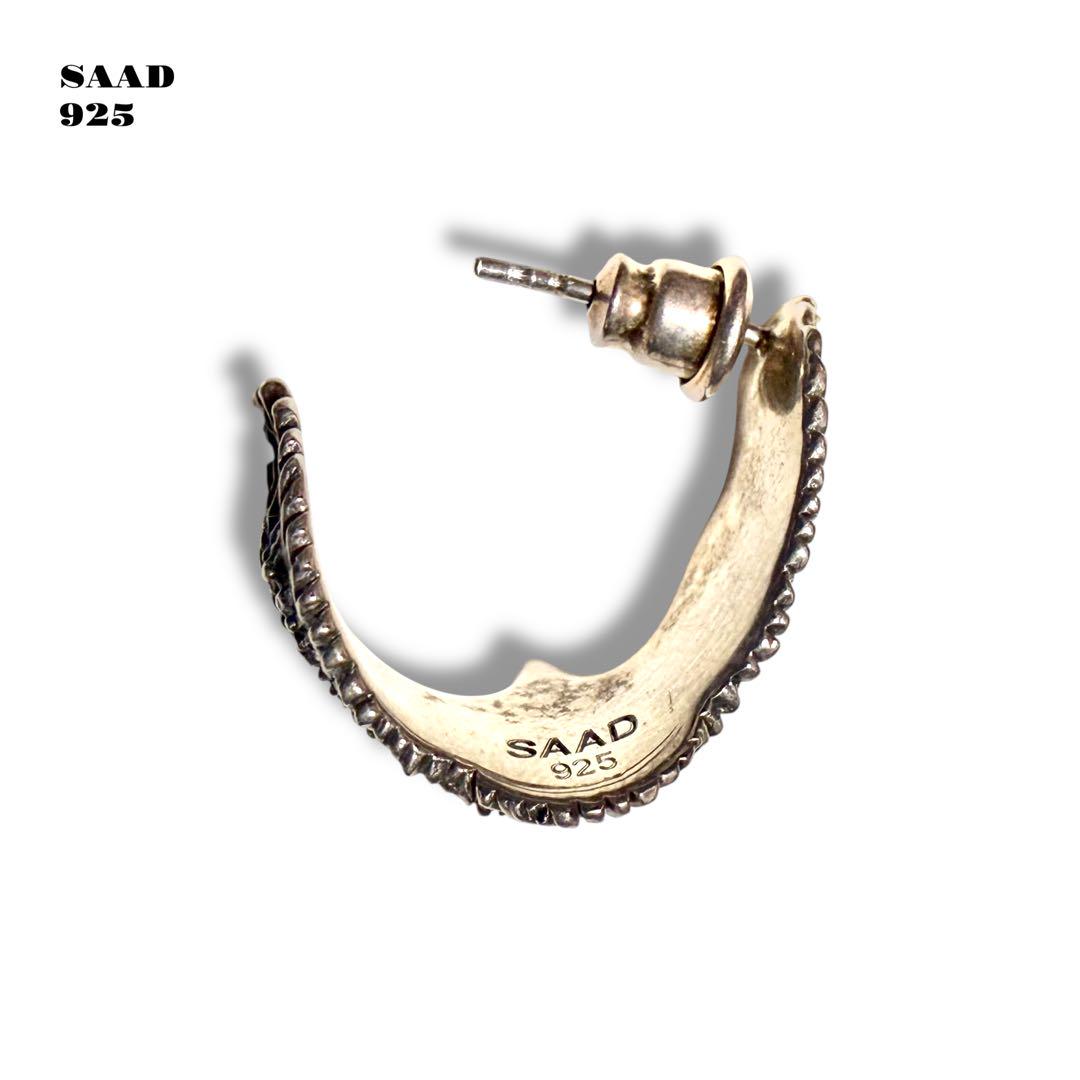 未使用品！ SAAD サード ピアス SILVER 925 シルバー 銀 片耳