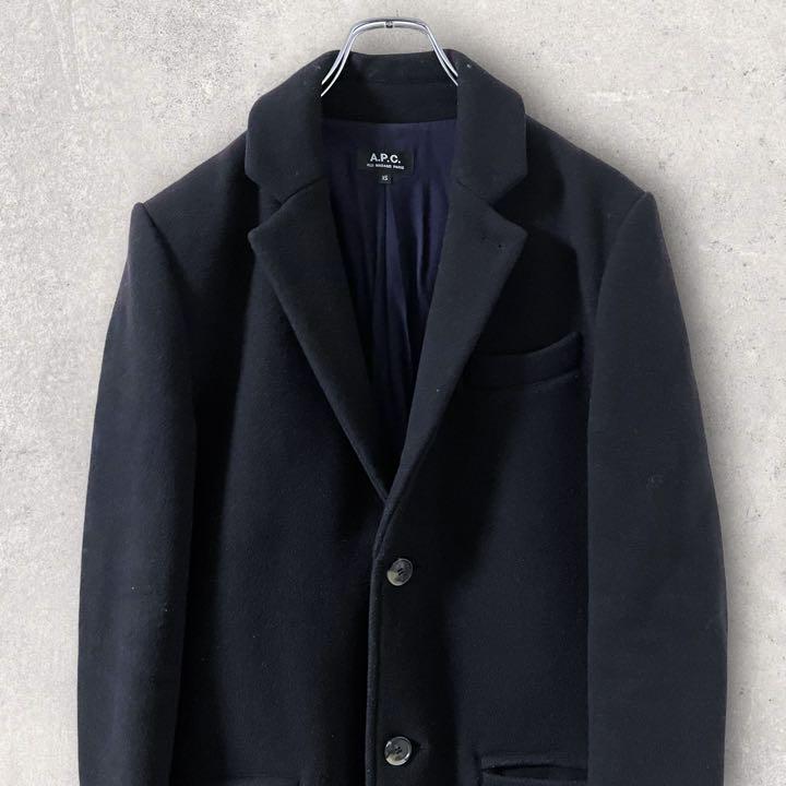 A.P.C チェスターコート ネイビー XS