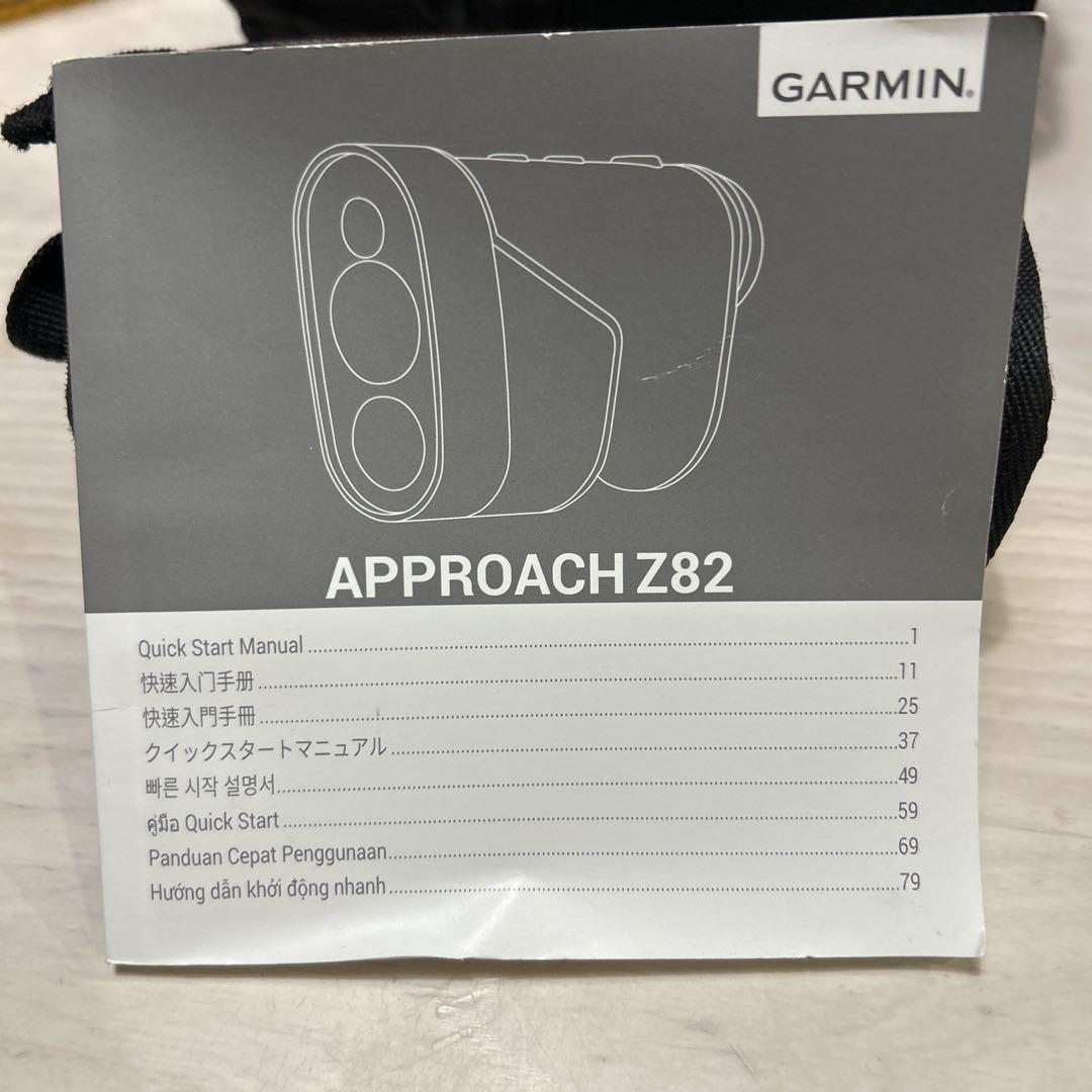 GARMIN Z82 ゴルフ用距離計