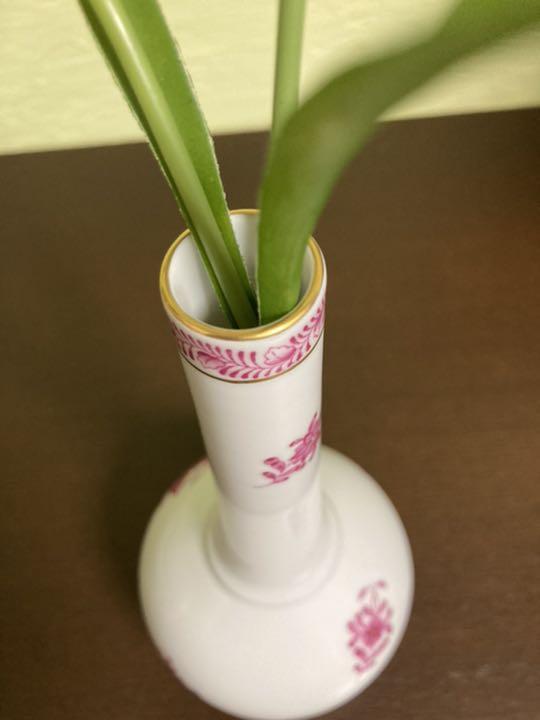 ヘレンド　Herend  花器　一輪挿し　アポニー　アンティークヘレンド