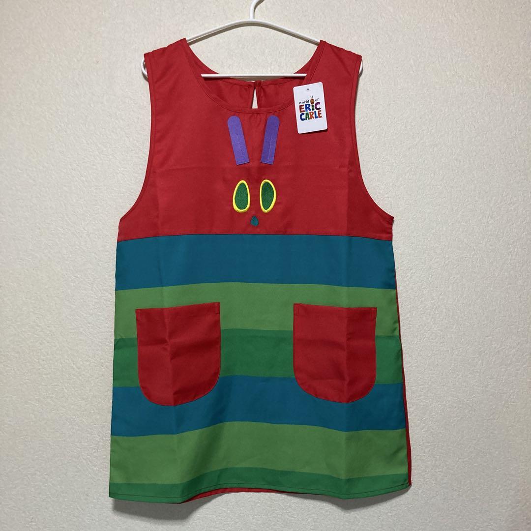 新品☆はらぺこあおむし☆エプロン☆保育士☆