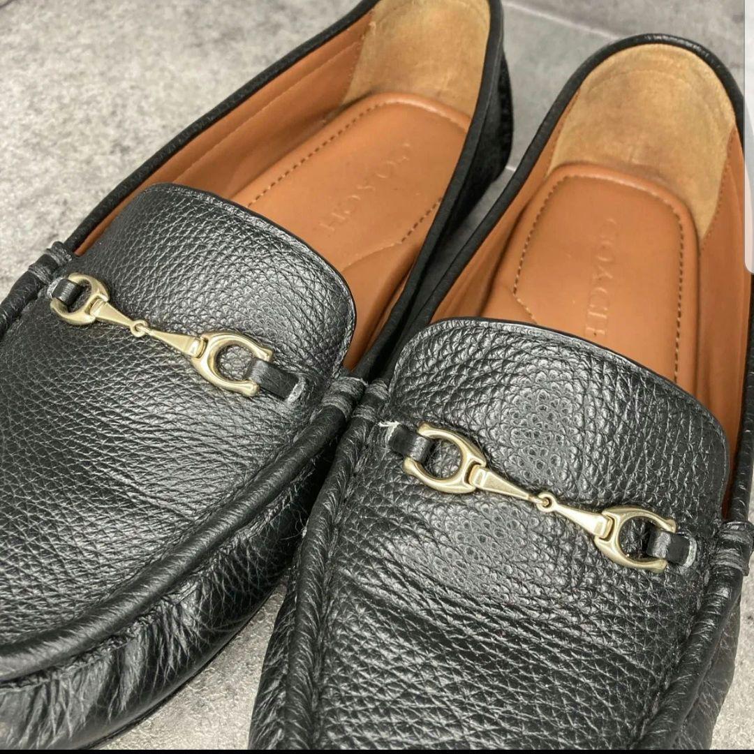 新品未使用】COACH ブラックローファー ホースビット