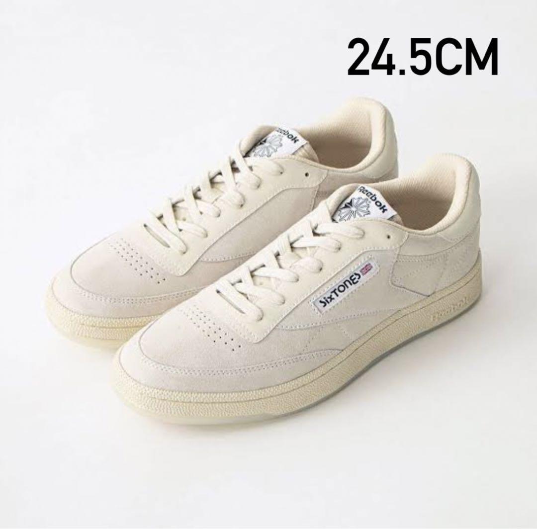 Reebok SixTONES CLUB C 85 VINTAGE 白24.5 画像1