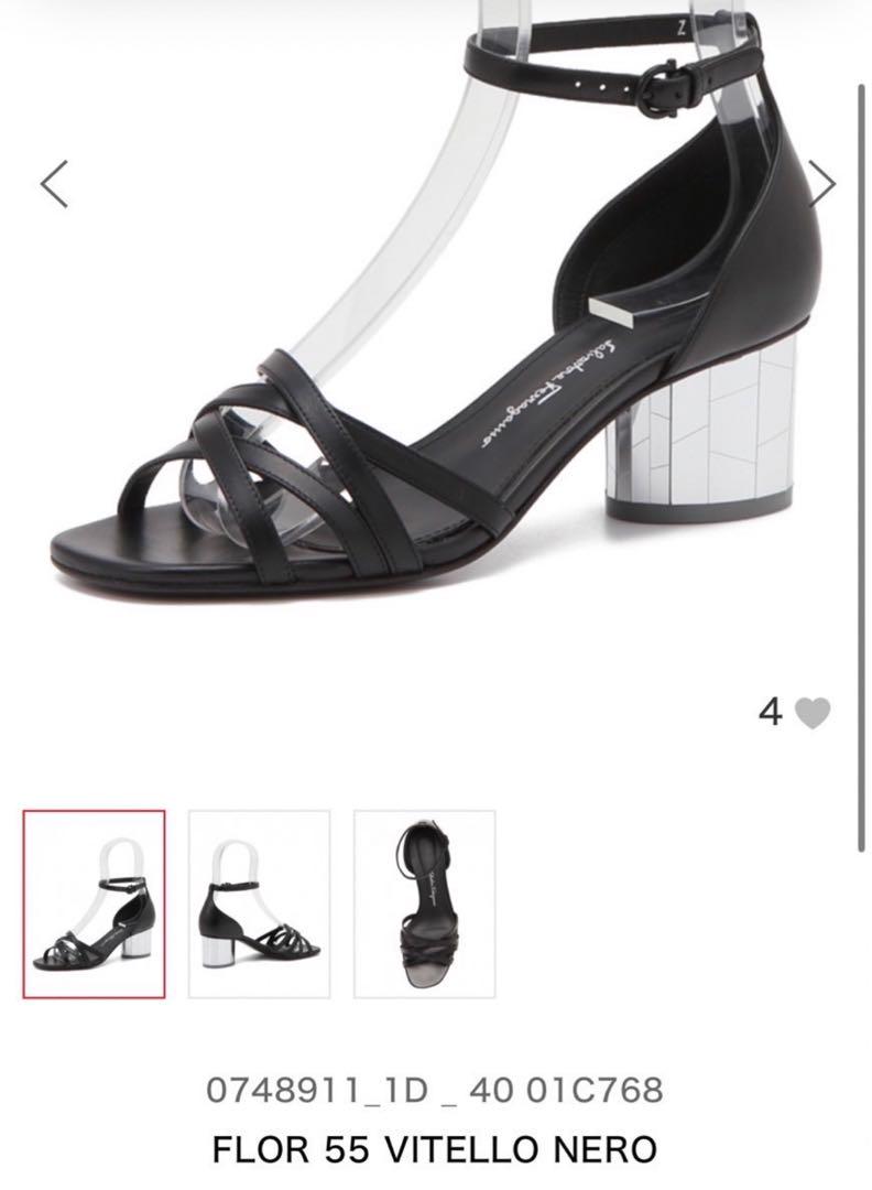 Salvatore Ferragamo サンダル パンプス　黒 新品未使用　箱付