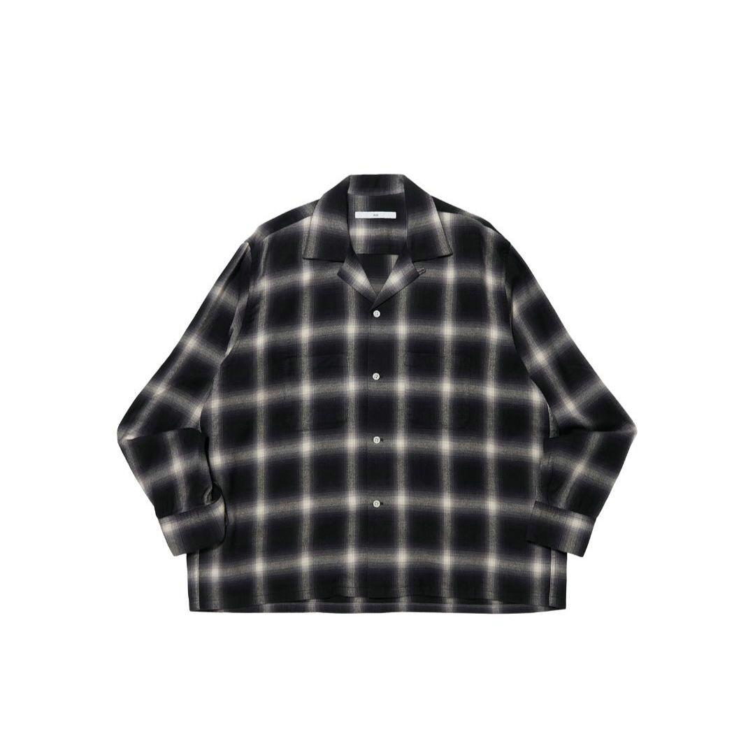 RILY ombre check shirts 今市隆二