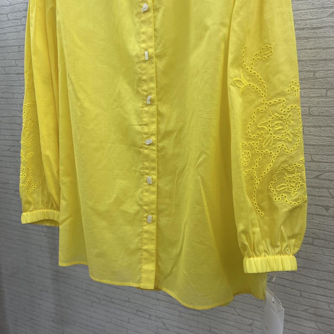 入荷now 安全 PICONE イエロー 長袖シャツ サイズM 50%OFF トップス