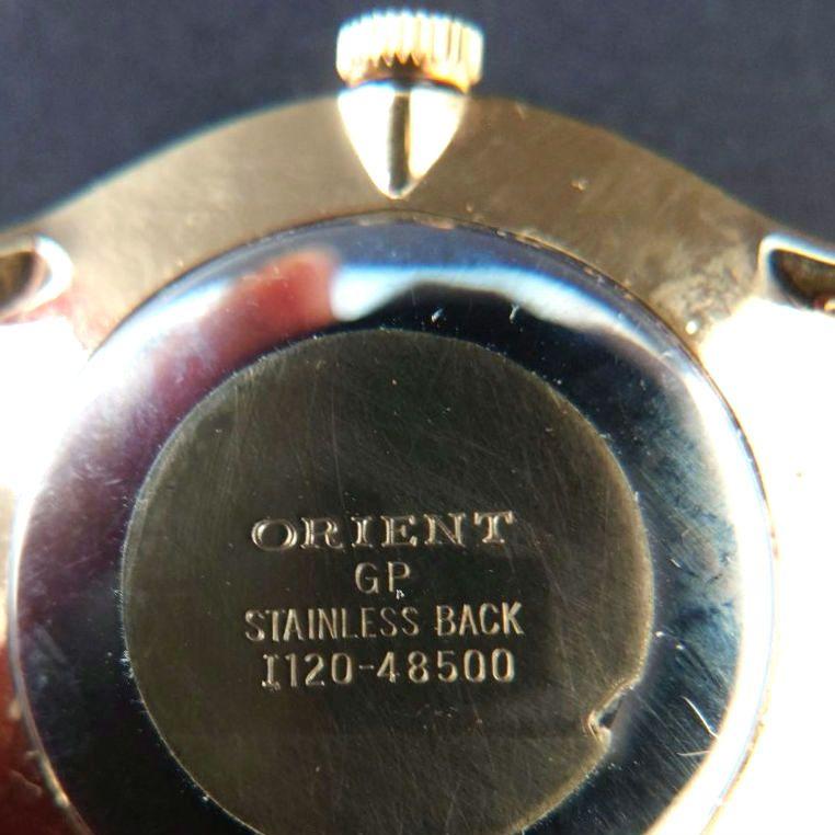 ヴィンテージ ORIENT オリエント手巻き 21石 稼働 I120-48500