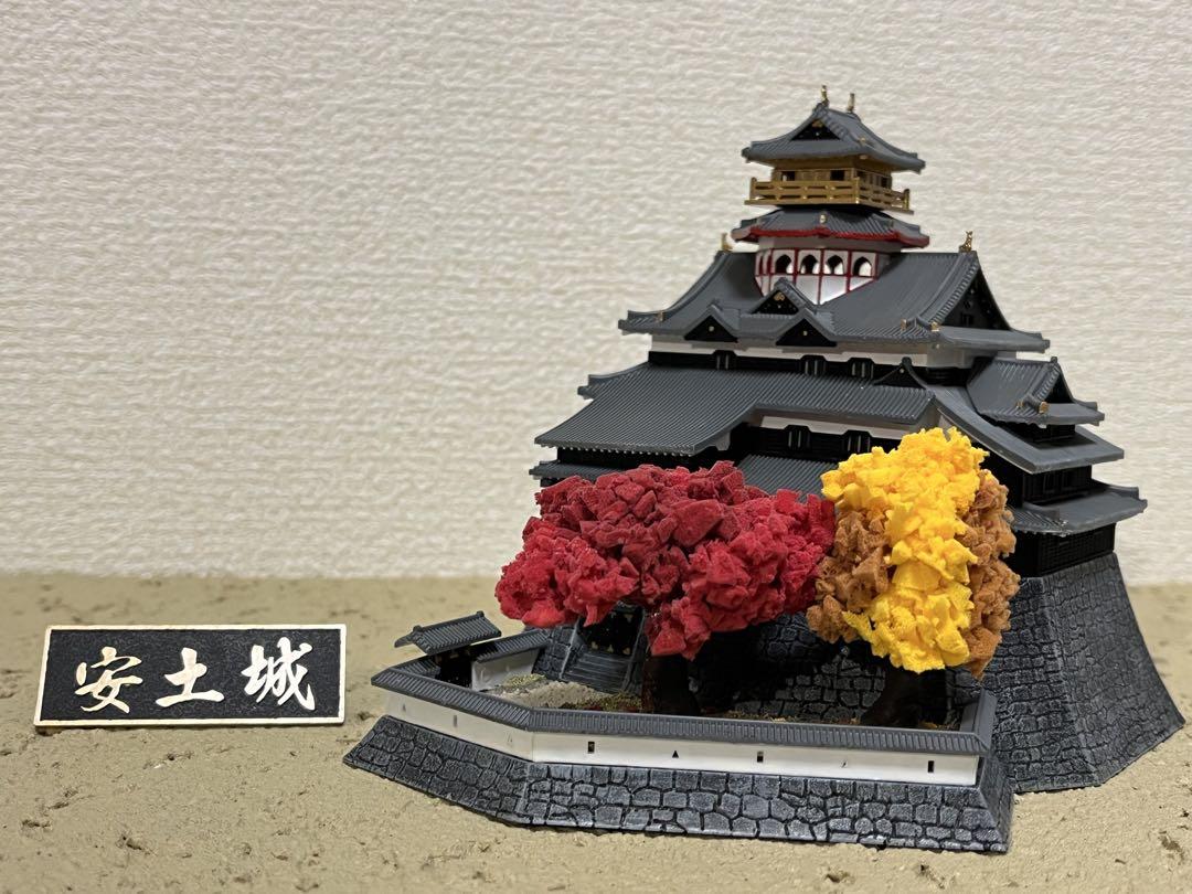 安土城 模型 プラモデル　組立済　完成品（桜、春仕様） ブランド 品 通販ハンドメイド・手芸 - 安土城 模型 プラモデル